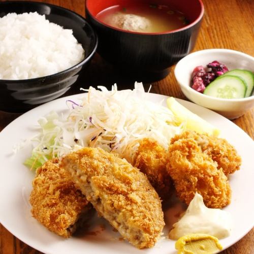 [Tuesday and Friday only] Mixed fried set meal