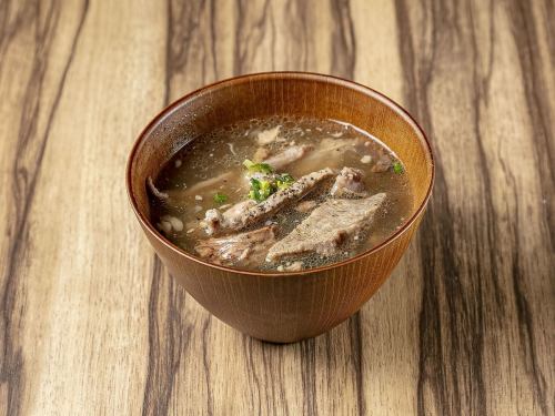 Wagyu beef tendon soup