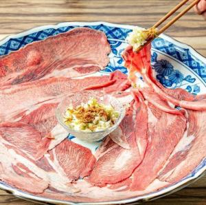 Grilled shabu-shabu [beef tongue]