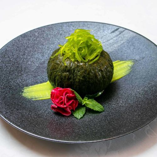 時令泰式菜餚:蒸南瓜布丁