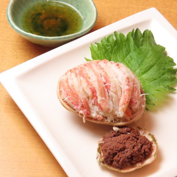 【冬限定♪】香箱ガニやおでんもご用意！
