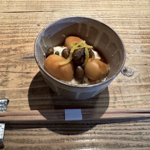 むかごと里芋の山椒煮