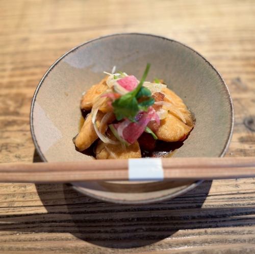 寒鰆と長芋の南蛮漬け