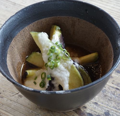 泉州水茄子の揚げびたし