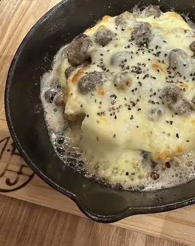 健太の山芋親子チーズ焼き