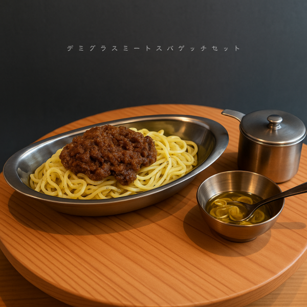 ≪平日の軽食・土日14:30～≫濃厚デミグラスミートスパゲッチ