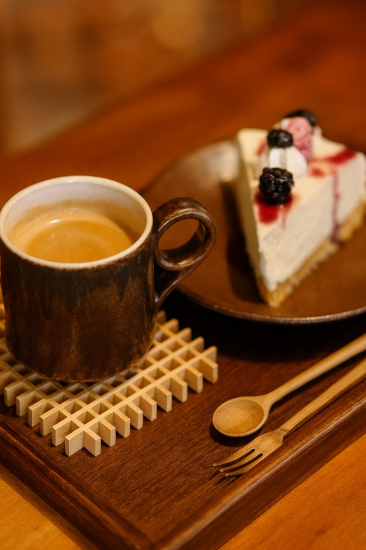 ドリンクと日替わりケーキのセット