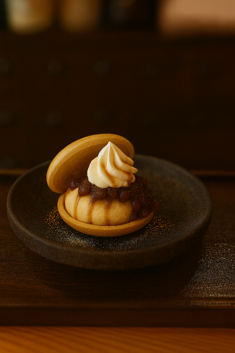 あんこアイス最中