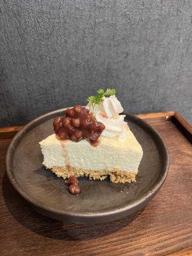 クッキー好きのレアチーズケーキ