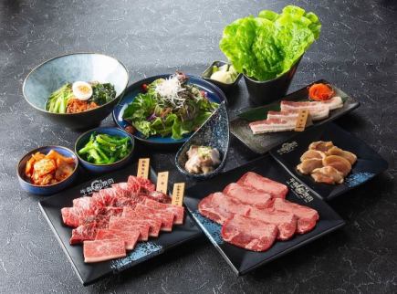 [Classic!] Enjoy carefully selected A5 Kuroge Wagyu beef <Beef Course> 13 dishes for 3,880 yen!