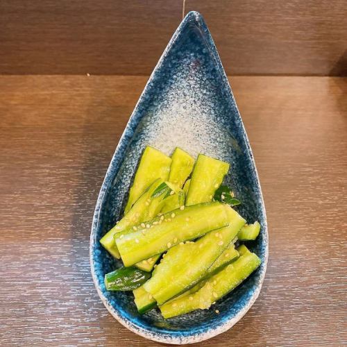 Salted cucumber/Edamame