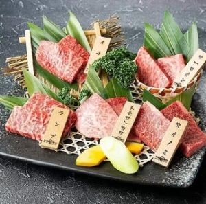 Deluxe 5-piece Wagyu beef platter