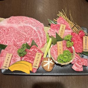 黒毛和牛食べつくし牛犇の7点盛り