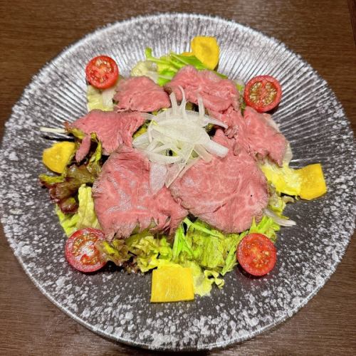 宮崎牛肉烤牛肉沙拉