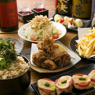 【得々コース】全7品3200円(税込)飲み放題付♪ 80種類90分飲み放題付きコース