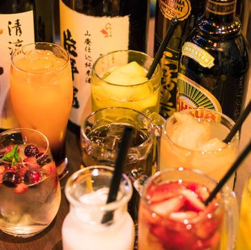 80種類のドリンク飲み放題の楽しみ