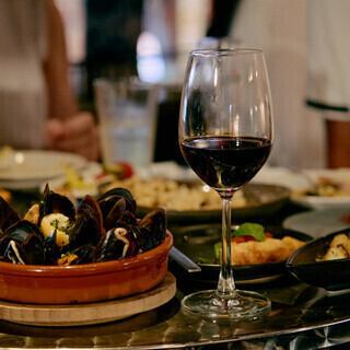 歓迎会・送別会・歓送迎会【2時間飲み放題付】パスタ,アヒージョなど〈全10品〉5,980円→4,980円