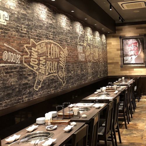 広々とした解放的な店内♪