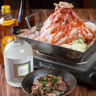 【ちりとり鍋ライトコース】ちりとり鍋＋選べる締め等全3品飲み放題付きお一人様3000円(税込)