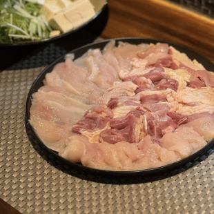 七谷地鶏　鍋コース