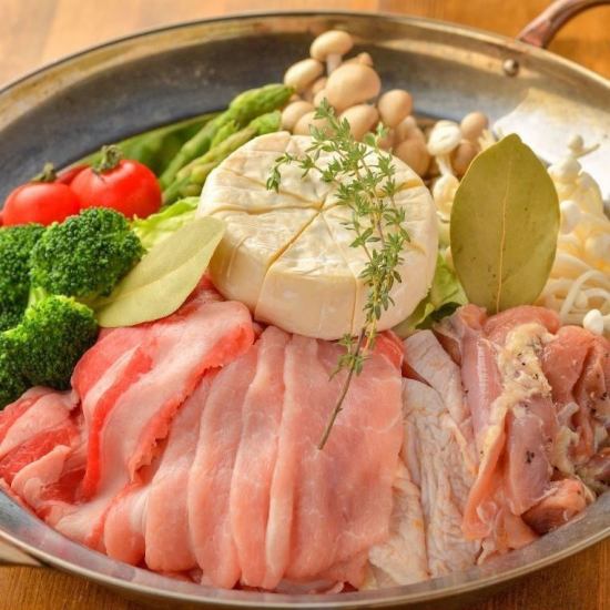 You can enjoy meat, fish, and vegetables from all over Japan in Ichibancho.