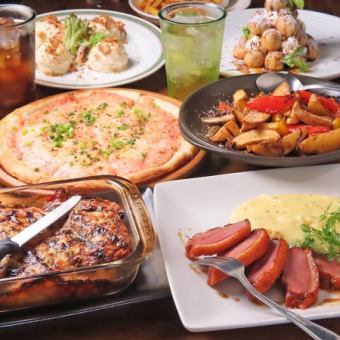 【芋好き必見!】「みんなジャガイモ好きですよねコース」7品2H飲放付 4,500円