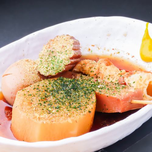 静岡おでん5種盛り合わせ