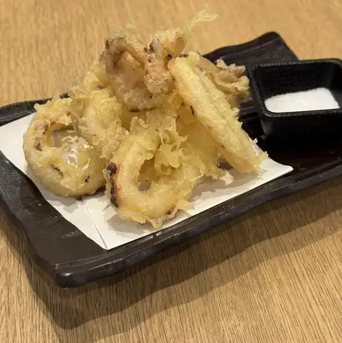 スルメイカの天ぷら