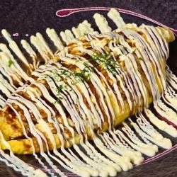 とろーりチーズのとん平焼き