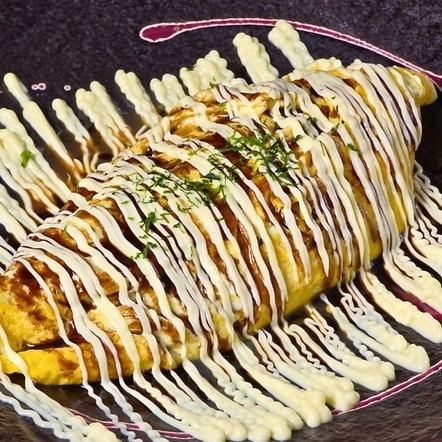 とろーりチーズのとん平焼き