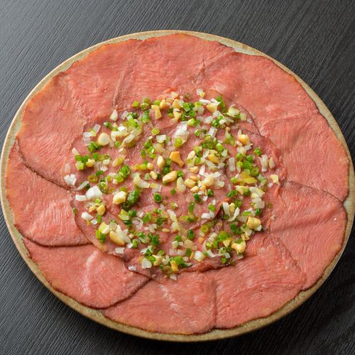 本店引以为豪的仙台牛舌