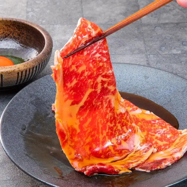 赤身の焼きすき