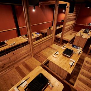 ご利用人数に応じてレイアウトの変更承ります。お気軽にお問い合わせください！