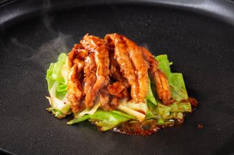 grilled chicken with celery