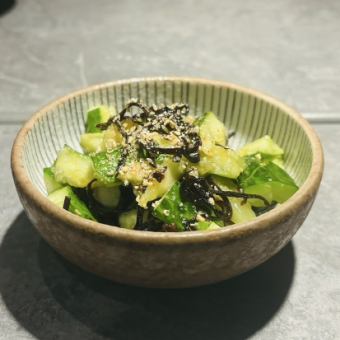 咸海带黄瓜丝