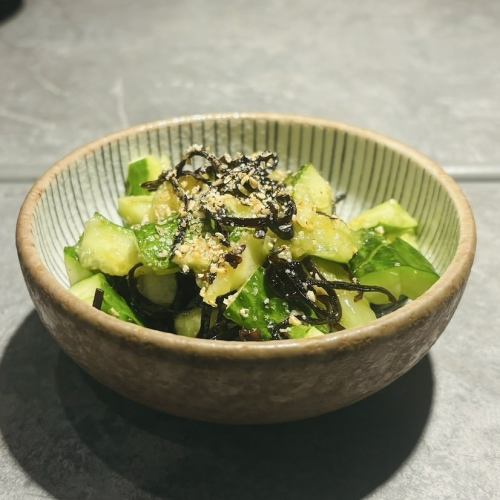 咸海带黄瓜丝