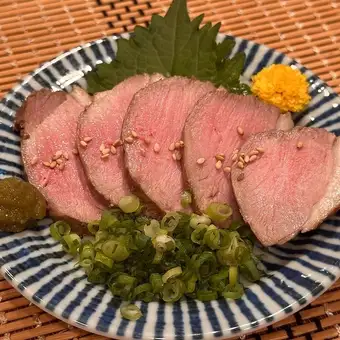 鴨 胸たたき