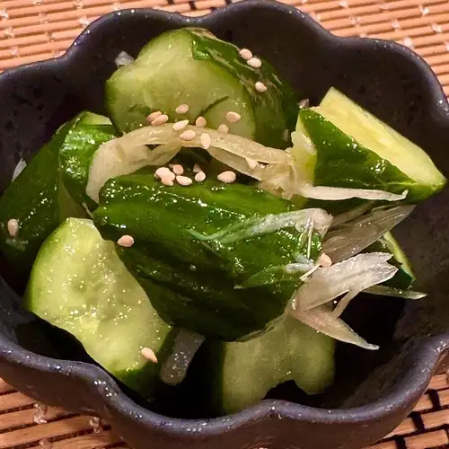 みょうがときゅうりの漬物