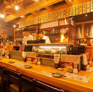 We have prepared counter seats that are easy to stop by on a date with one or a lover on the way home.You can also watch the chef's hands in the open kitchen, like a izakaya at a sushi specialty store.Please spend a relaxing time while enjoying delicious sushi and sake.