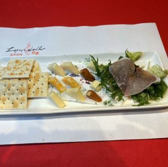 チーズ三種盛り