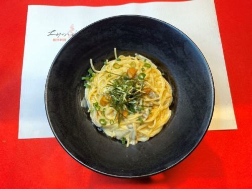 うにの生クリームパスタ