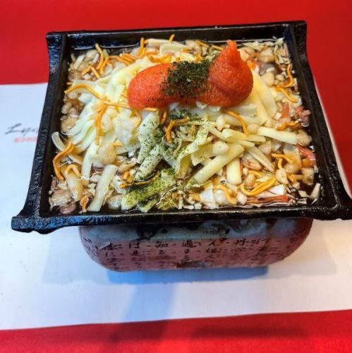 明太チーズもんじゃ