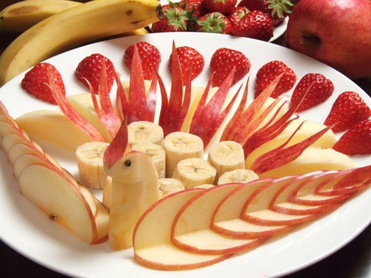 普段とは違うサプライズはいかが?林檎スワンをプレゼント★