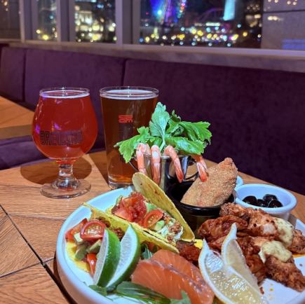 【超お得】オードブルプレート＋クラフトビール全種含む飲み放題プラン