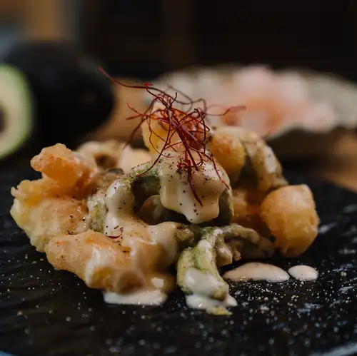 蝦仁酪梨煎餅