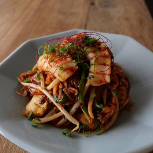 豆ジャンイカキムチ