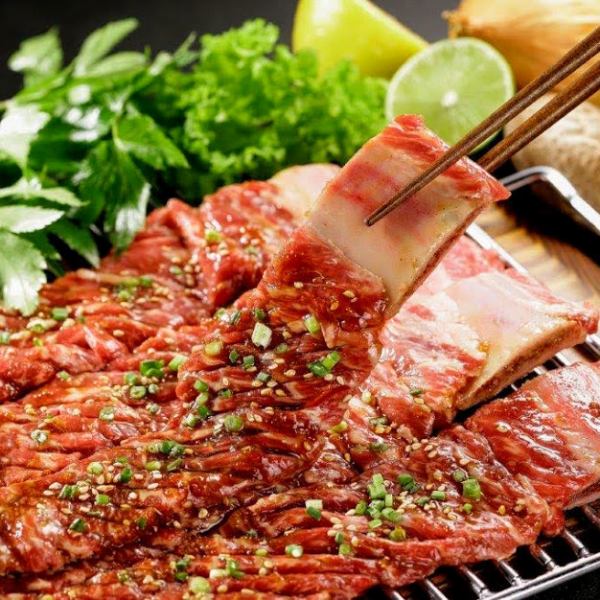 << No.1 popularity among regular customers >> This taste cannot be reproduced at other stores, "Kalbi with bone"!