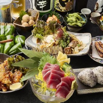 120分飲み放題付き！韓国ヤンニョムチキンなどイチオシ料理全11品◆蔵々コース　4500円(税込)