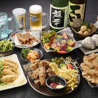 120分飲み放題付き！大満足の全10品◆蔵々定番コース　4000円(税込)