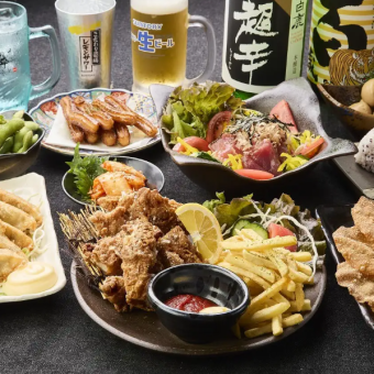 【120分飲み放題付】お手軽！新年会・歓迎会・送別会限定コース（計7品）4,500円